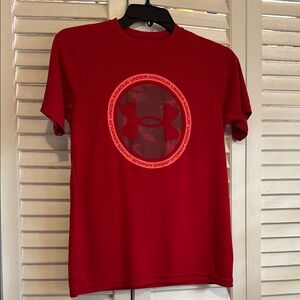 Under Armour Red Kids Shirt